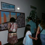 Exposição "Trabalho e Cidadania", produzida pelos alunos do CIEP Tancredo Neves