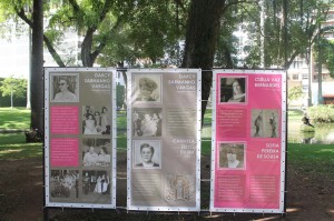Foto exposição mulheres palacianas