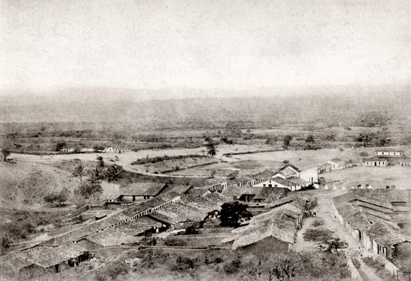 Vista de Monte Santo. Fotografia de Flávio de Barros. 1897. Arquivo Histórico Museu da República