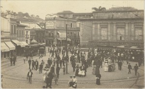 Augusto Malta. Largo da Carioca, 1903. Rio de Janerio, RJ / Acervo Museu da República
