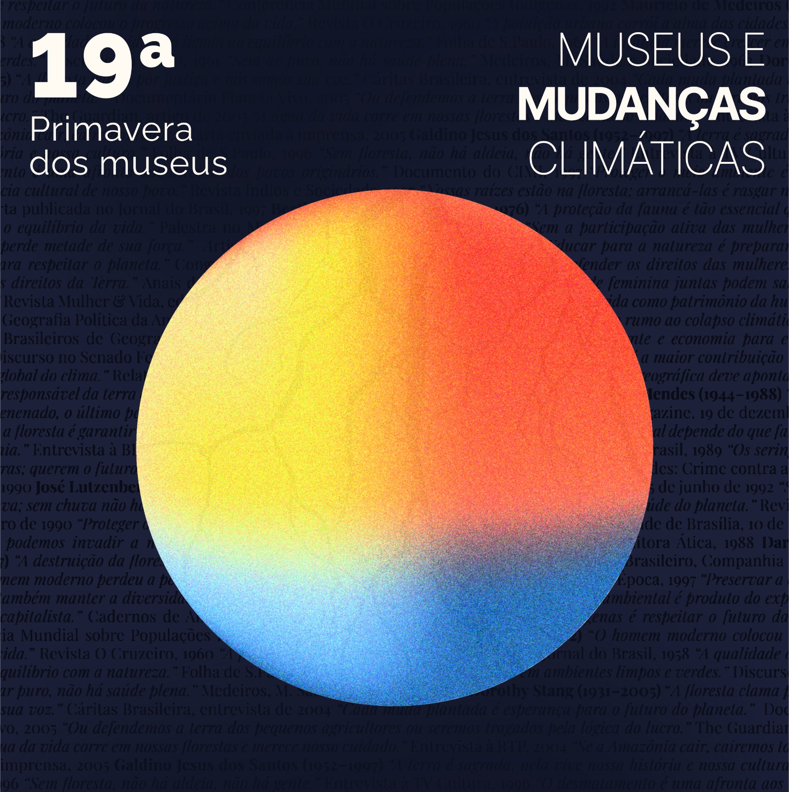 Confira a programação da 19ª Primavera dos Museus no MR