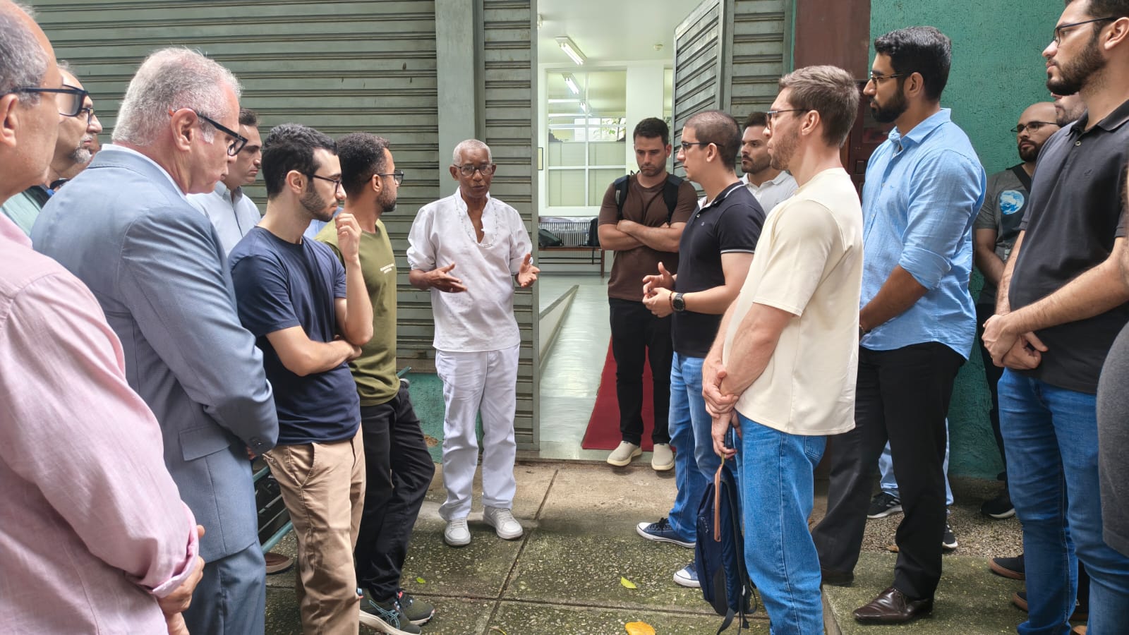 Juízes do TRF visitam o museu para conhecer o acervo Nosso Sagrado